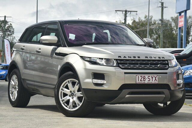 Used Land Rover Range Rover Evoque L538 MY13 TD4 CommandShift Pure Aspley, 2013 Land Rover Range Rover Evoque L538 MY13 TD4 CommandShift Pure Gold 6 Speed Sports Automatic