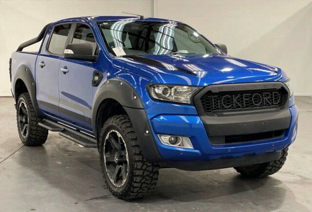 Used Ford Ranger PX MkII MY18 XLT 3.2 (4x4) Slacks Creek, 2018 Ford Ranger PX MkII MY18 XLT 3.2 (4x4) Blue 6 Speed Automatic Double Cab Pick Up