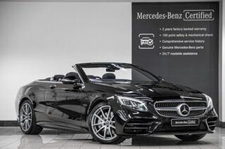 2018 Mercedes-Benz S-Class A217 809MY S560 9G-Tronic Obsidian Black 9 Speed Sports Automatic.
