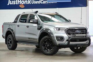 2020 Ford Ranger PX MkIII 2021.25MY Wildtrak Silver 10 Speed Sports Automatic Double Cab Pick Up.