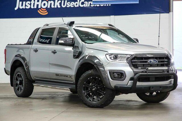 Used Ford Ranger PX MkIII 2021.25MY Wildtrak Erina, 2020 Ford Ranger PX MkIII 2021.25MY Wildtrak Silver 10 Speed Sports Automatic Double Cab Pick Up
