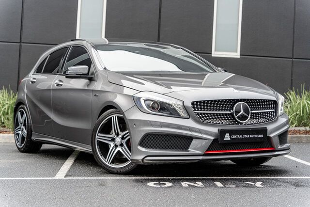 Used Mercedes-Benz A-Class W176 A250 D-CT Sport Narre Warren, 2014 Mercedes-Benz A-Class W176 A250 D-CT Sport Mountain Grey 7 Speed Sports Automatic Dual Clutch