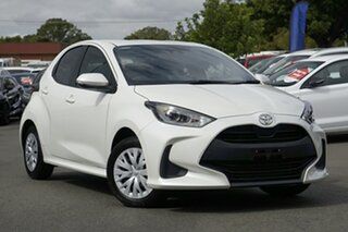 2022 Toyota Yaris Mxpa10R Ascent Sport White 1 Speed Constant Variable Hatchback.