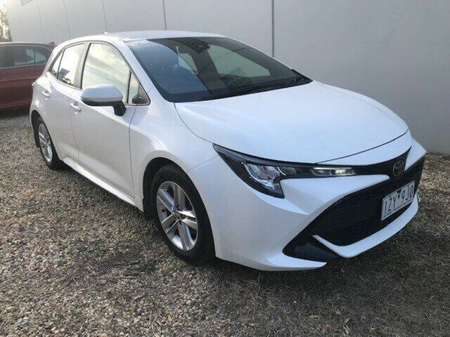 Pre-Owned Toyota Corolla Ascent Sport Wangaratta, 2020 Toyota Corolla Ascent Sport Glacier White Hatchback
