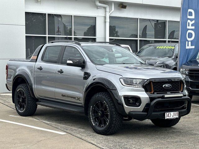 Used Ford Ranger PX MkIII 2021.25MY Wildtrak Beaudesert, 2021 Ford Ranger PX MkIII 2021.25MY Wildtrak Aluminium Silver 10 Speed Sports Automatic