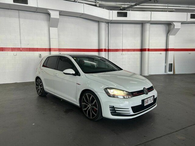 Used Volkswagen Golf VII MY15 GTI DSG Performance Clontarf, 2015 Volkswagen Golf VII MY15 GTI DSG Performance White 6 Speed Sports Automatic Dual Clutch