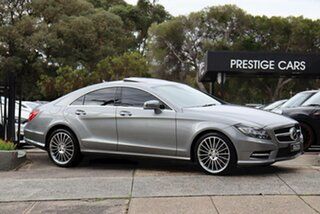 2014 Mercedes-Benz CLS-Class C218 CLS250 CDI Coupe 7G-Tronic + Grey 7 Speed Sports Automatic Sedan.