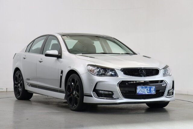 Used Holden Commodore VF II MY16 SS V Redline Victoria Park, 2015 Holden Commodore VF II MY16 SS V Redline Silver 6 Speed Sports Automatic Sedan