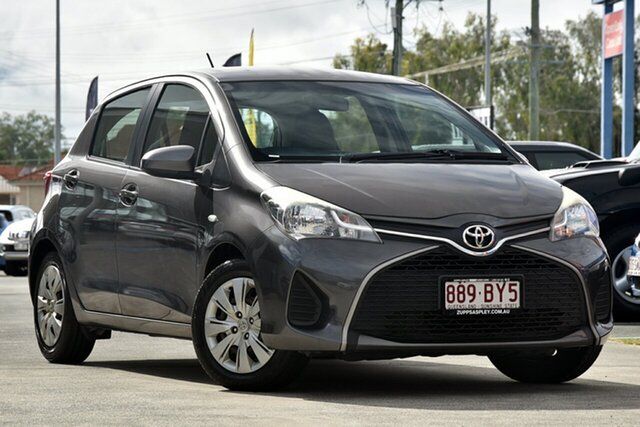 Used Toyota Yaris NCP130R Ascent Aspley, 2015 Toyota Yaris NCP130R Ascent Grey 4 Speed Automatic Hatchback