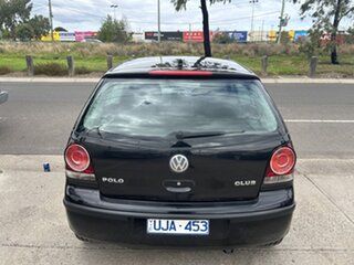 2006 Volkswagen Polo 9N MY06 Upgrade Club Black 4 Speed Automatic Hatchback