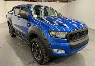 2018 Ford Ranger PX MkII MY18 XLT 3.2 (4x4) Blue 6 Speed Automatic Double Cab Pick Up