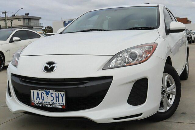 Used Mazda 3 BL10F2 MY13 Neo Activematic Coburg North, 2013 Mazda 3 BL10F2 MY13 Neo Activematic White 5 Speed Sports Automatic Hatchback