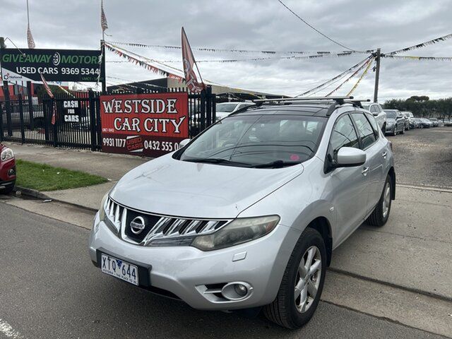 Used Nissan Murano Z51 MY10 TI Hoppers Crossing, 2010 Nissan Murano Z51 MY10 TI Silver Continuous Variable Wagon