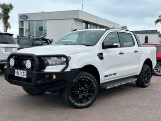 2019 Ford Ranger PX MkIII 2019.00MY Wildtrak White 10 Speed Sports Automatic Double Cab Pick Up.