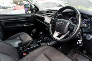 2017 Toyota Hilux GUN126R SR Double Cab White 6 Speed Manual Utility.