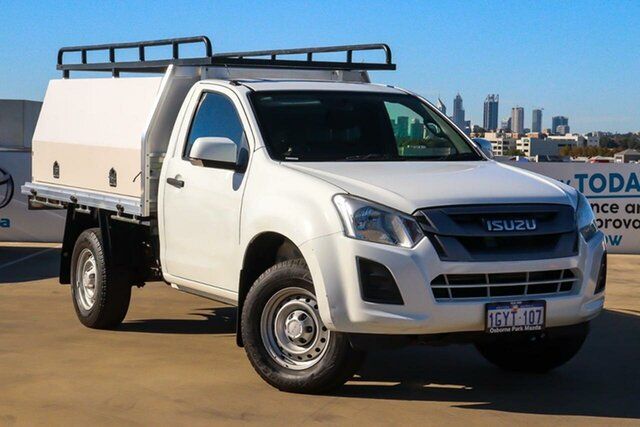 Used Isuzu D-MAX RG MY21 SX Space Cab 4x2 High Ride Osborne Park, 2020 Isuzu D-MAX RG MY21 SX Space Cab 4x2 High Ride White 6 Speed Sports Automatic Utility