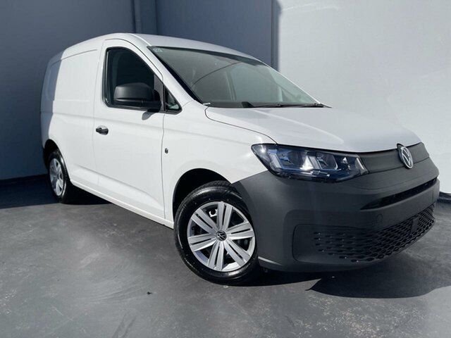 New Volkswagen Caddy SKN MY24 TSI220 Cargo SWB DSG Liverpool, 2024 Volkswagen Caddy SKN MY24 TSI220 Cargo SWB DSG Candy White 7 Speed Sports Automatic Dual Clutch