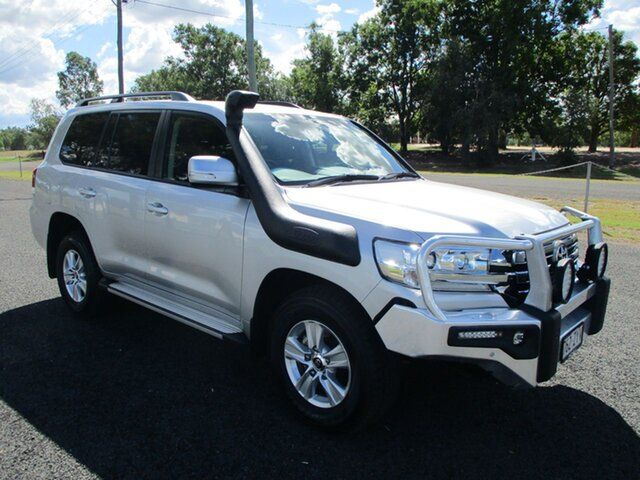 Pre-Owned Toyota Landcruiser VDJ200R LC200 GXL (4x4) Roma, 2020 Toyota Landcruiser VDJ200R LC200 GXL (4x4) Silver Pearl 6 Speed Automatic Wagon