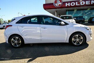2015 Hyundai i30 GD3 Series II MY16 Active X White 6 Speed Sports Automatic Hatchback.