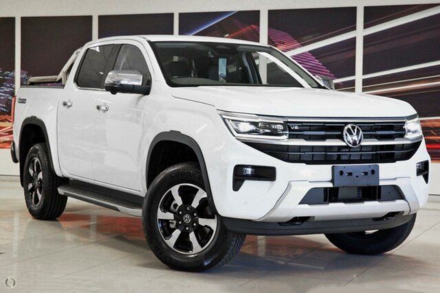 New Volkswagen Amarok NF MY23 TDI600 4MOTION Perm Style Botany, 2023 Volkswagen Amarok NF MY23 TDI600 4MOTION Perm Style White 10 Speed Automatic Utility