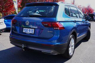2018 Volkswagen Tiguan 5N MY18 132TSI Comfortline DSG 4MOTION Allspace Blue Silk Metallic 7 Speed