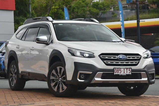 Demo Subaru Outback B7A MY24 AWD Touring CVT XT Newstead, 2023 Subaru Outback B7A MY24 AWD Touring CVT XT White Crystal 8 Speed Constant Variable Wagon