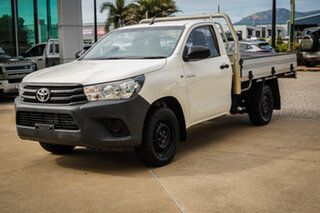 2018 Toyota Hilux TGN121R Workmate 4x2 6 Speed Sports Automatic Cab Chassis