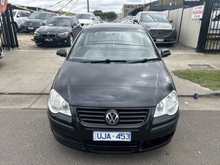 2006 Volkswagen Polo 9N MY06 Upgrade Club Black 4 Speed Automatic Hatchback.