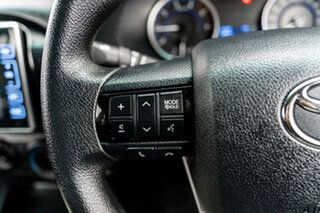 2017 Toyota Hilux GUN126R SR Double Cab White 6 Speed Manual Utility