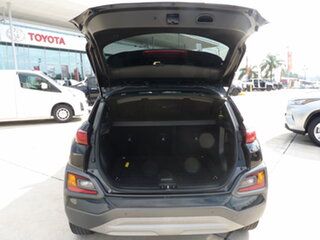 2018 Hyundai Kona OS.2 MY19 Elite YEL (AWD) Black 7 Speed Auto Dual Clutch Wagon