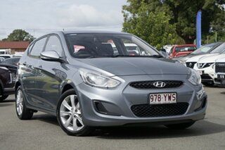 2018 Hyundai Accent RB6 MY18 Sport Silver 6 Speed Sports Automatic Hatchback.