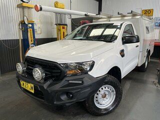 2019 Ford Ranger PX MkIII MY19 XL 3.2 (4x4) White 6 Speed Automatic Cab Chassis.