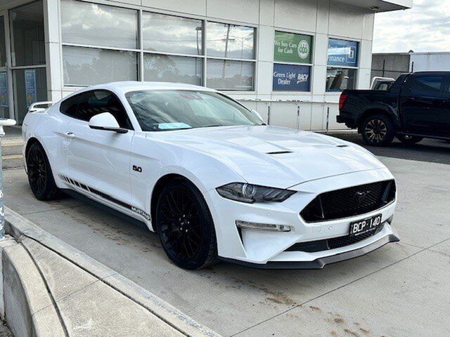 Used Ford Mustang FN 2019MY GT Ferntree Gully, 2019 Ford Mustang FN 2019MY GT White 10 Speed Sports Automatic FASTBACK - COUPE