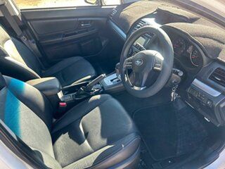 2013 Subaru Impreza White Continuous Variable Hatchback