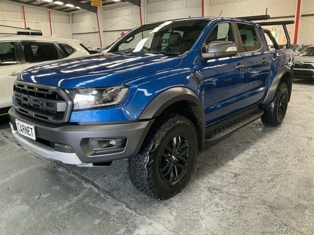 Used Ford Ranger PX MkIII MY20.25 Raptor 2.0 (4x4) Smithfield, 2019 Ford Ranger PX MkIII MY20.25 Raptor 2.0 (4x4) Blue 10 Speed Automatic Double Cab Pick Up