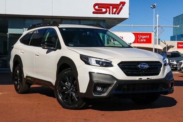 New Subaru Outback B7A MY24 AWD Sport CVT Osborne Park, 2024 Subaru Outback B7A MY24 AWD Sport CVT Crystal White 8 Speed Constant Variable Wagon
