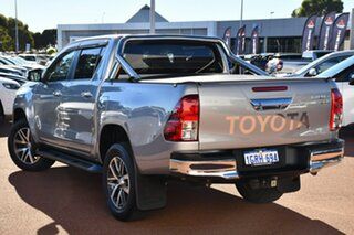 2017 Toyota Hilux GUN126R SR5 Double Cab Silver 6 Speed Sports Automatic Utility.