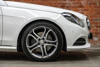2014 Mercedes-Benz E-Class W212 MY14 E220 CDI 7G-Tronic + Polar White 7 Speed Sports Automatic Sedan