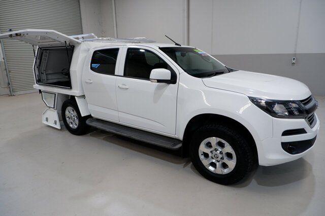 Used Holden Colorado RG MY18 LS Crew Cab 4x2 Kenwick, 2017 Holden Colorado RG MY18 LS Crew Cab 4x2 White 6 Speed Sports Automatic Cab Chassis