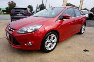 2014 Ford Focus LW MkII MY14 Sport Candy Red 5 Speed Manual Hatchback.