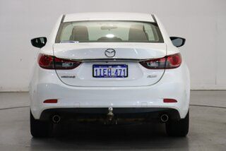 2014 Mazda 6 GJ1032 Sport SKYACTIV-Drive White 6 Speed Sports Automatic Sedan