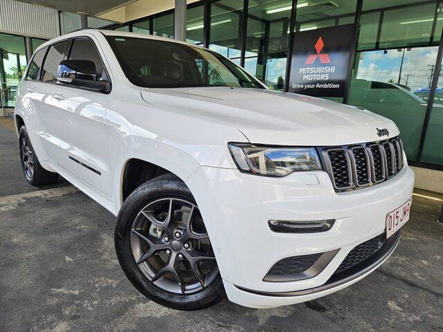 Used Jeep Grand Cherokee WK MY19 S-Limited Cairns, 2019 Jeep Grand Cherokee WK MY19 S-Limited White 8 Speed Sports Automatic Wagon