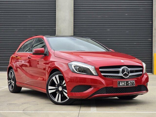 Used Mercedes-Benz A-Class W176 805+055MY A200 DCT Thomastown, 2015 Mercedes-Benz A-Class W176 805+055MY A200 DCT Red 7 Speed Sports Automatic Dual Clutch