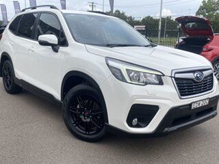 2019 Subaru Forester S5 MY19 2.5i-L CVT AWD White 7 Speed Constant Variable Wagon.