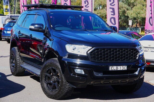 Used Ford Everest UA 2018.00MY Titanium Phillip, 2018 Ford Everest UA 2018.00MY Titanium Black 6 Speed Sports Automatic SUV