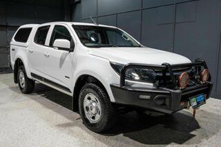 2018 Holden Colorado RG MY19 LS (4x4) (5Yr) White 6 Speed Automatic Crew Cab Pickup
