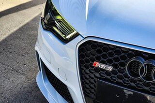 2016 Audi RS 3 8V MY16 Sportback S Tronic Quattro White 7 Speed Sports Automatic Dual Clutch.