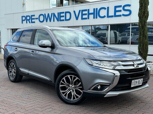 Used Mitsubishi Outlander ZK MY16 LS 4WD Christies Beach, 2016 Mitsubishi Outlander ZK MY16 LS 4WD Silver 6 Speed Constant Variable Wagon