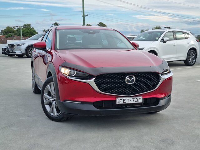 Used Mazda CX-30 DM2W7A G20 SKYACTIV-Drive Touring Liverpool, 2020 Mazda CX-30 DM2W7A G20 SKYACTIV-Drive Touring Red 6 Speed Sports Automatic Wagon