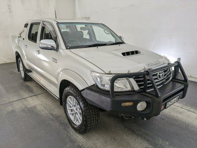 Used Toyota Hilux KUN26R MY10 SR5 Maryville, 2011 Toyota Hilux KUN26R MY10 SR5 Silver 4 Speed Automatic Utility
